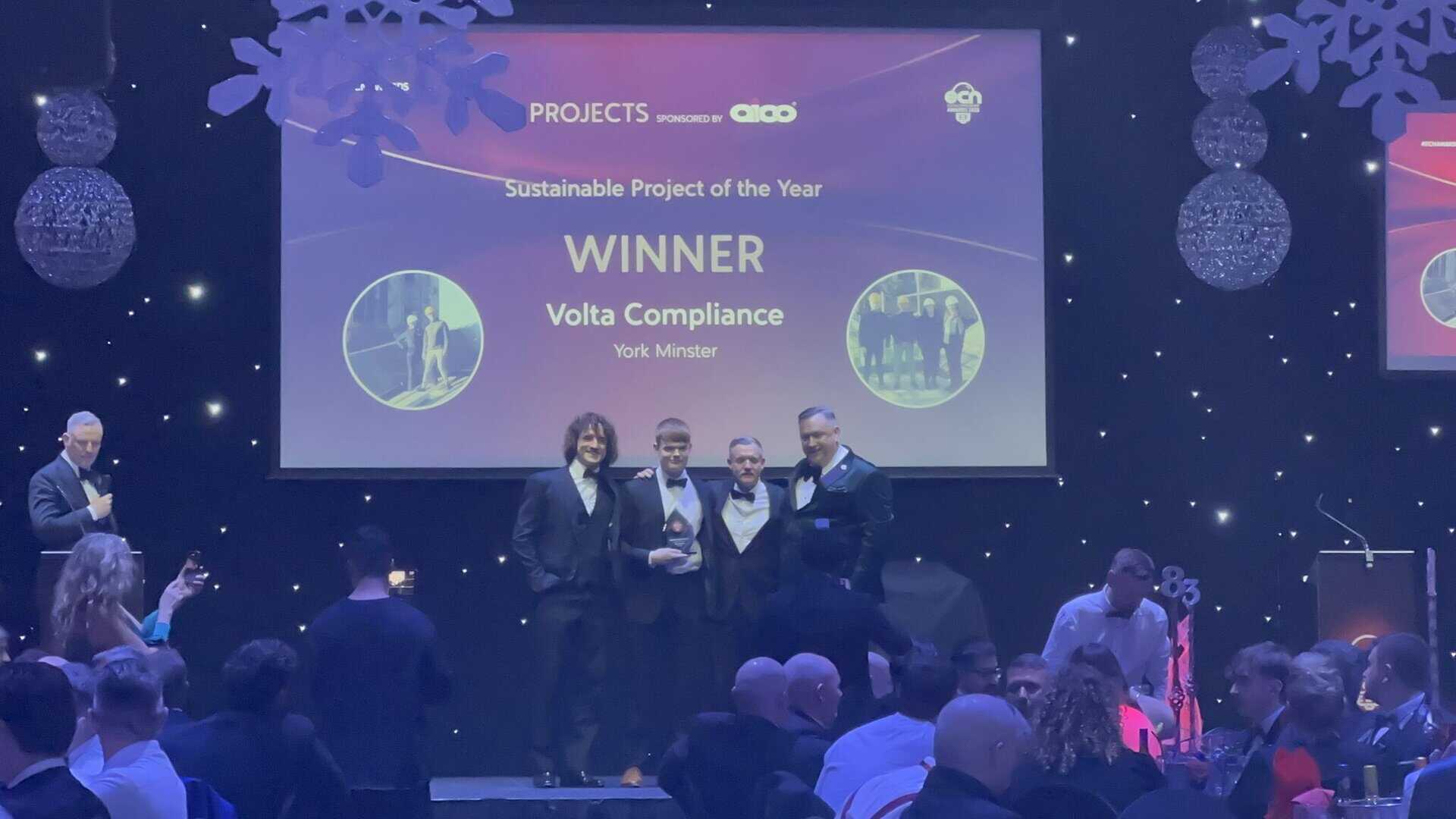 a double win for team volta at the ecn awards 2025